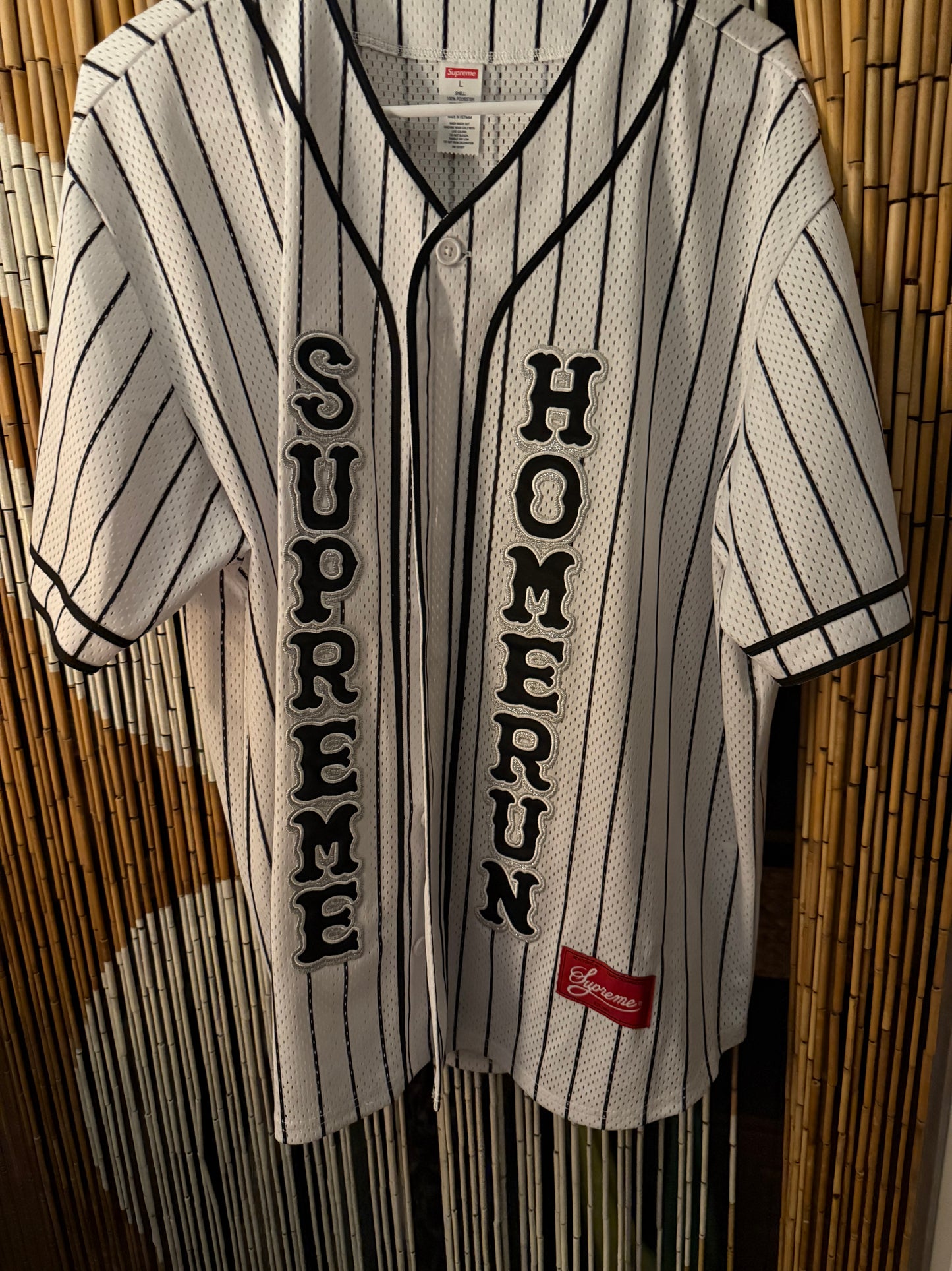 Supreme HomeRun Jersey Sz L