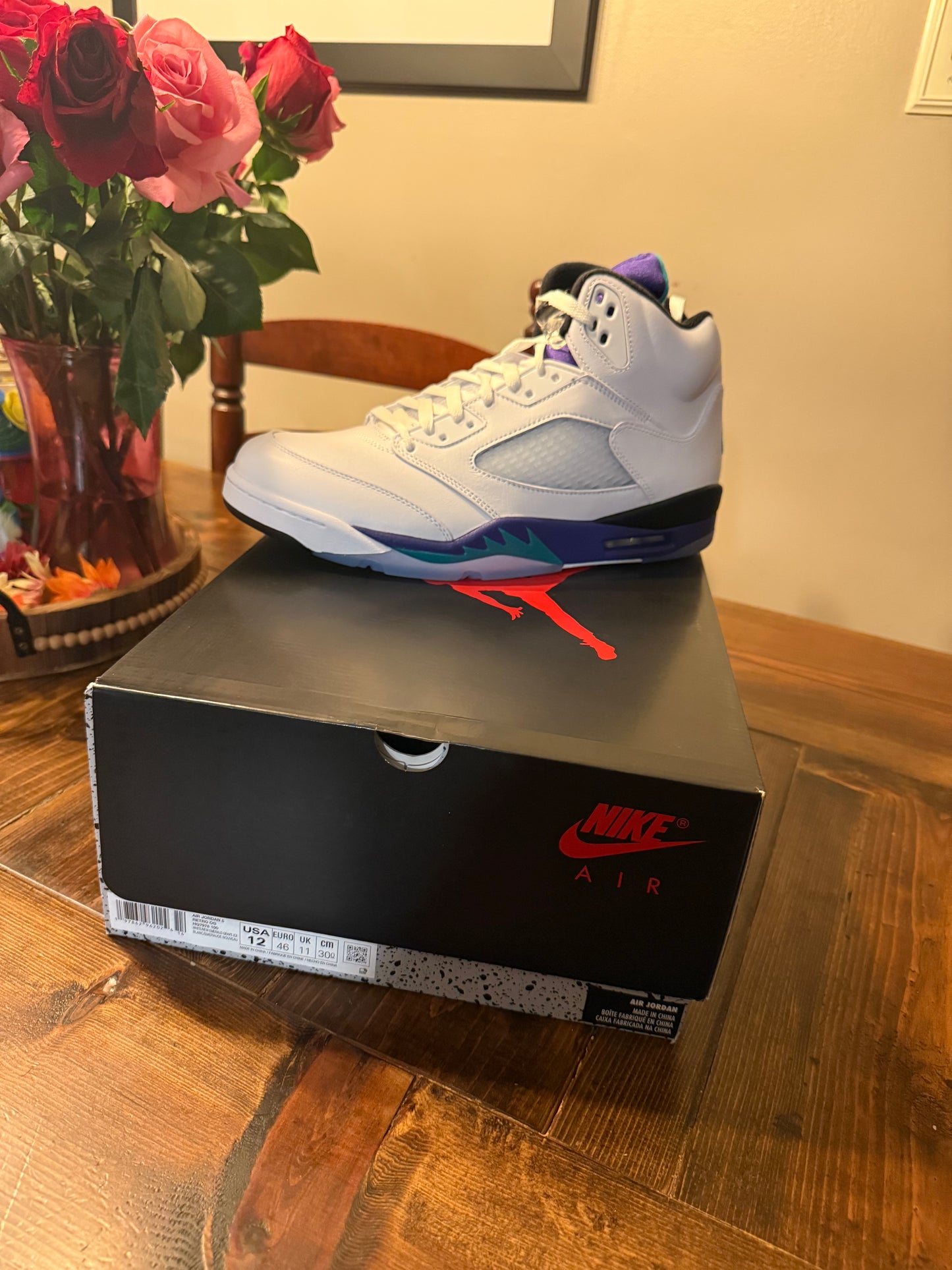 Jordan 5 Grapes 🍇