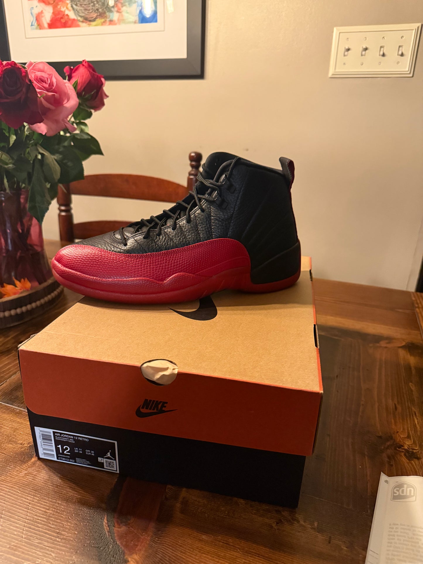 Jordan 12 Flu Games